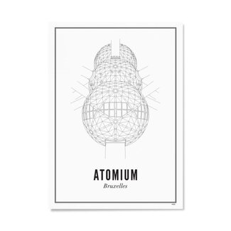 WIJCK. Brussels - Atomium 30 x 40cm
