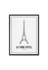 WIJCK. Paris - La Tour Eiffel 40 x 50cm