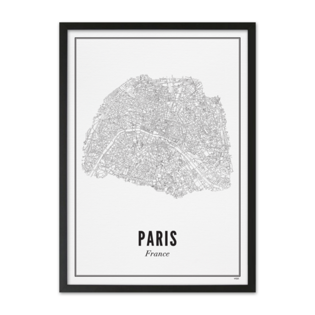 WIJCK. Paris - City 30 x 40cm
