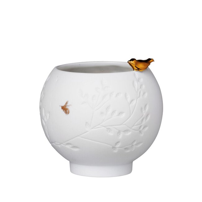 Räder Theelichthouder - Vogel Goud