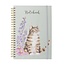 Wrendale Notitieboek A4 - Whiskers and Flowers