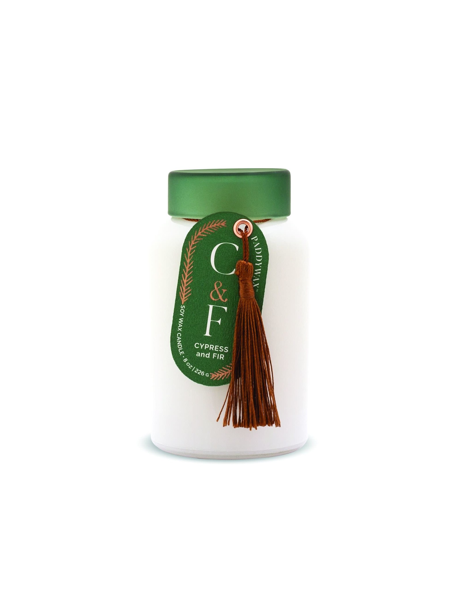 Paddywax Geurkaars White - Cypress & Fir