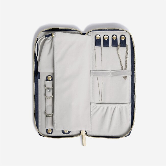 Stackers Navy - Jewellery Roll