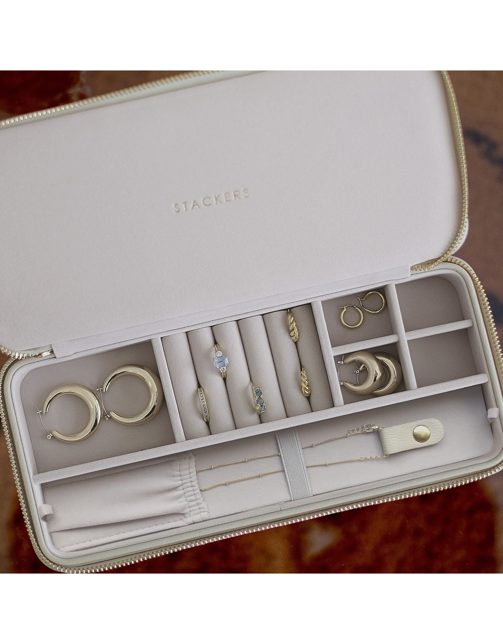 Stackers Oatmeal - Travelbox - Sleek Necklace