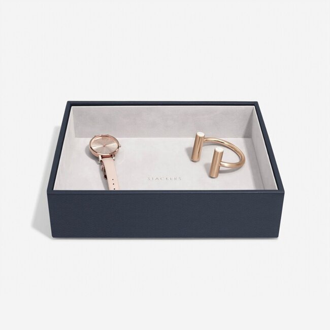 Stackers Navy - Classic - Open Box Hoog