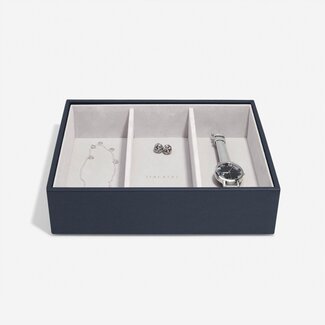 Stackers Navy - Classic - 3 section Hoog