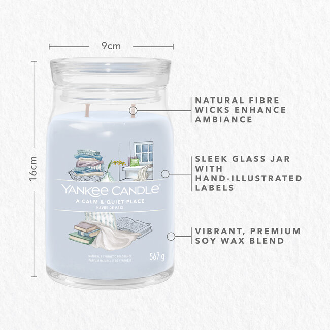 Yankee Candle A Calm & Quiet Place - Signature Large Jar