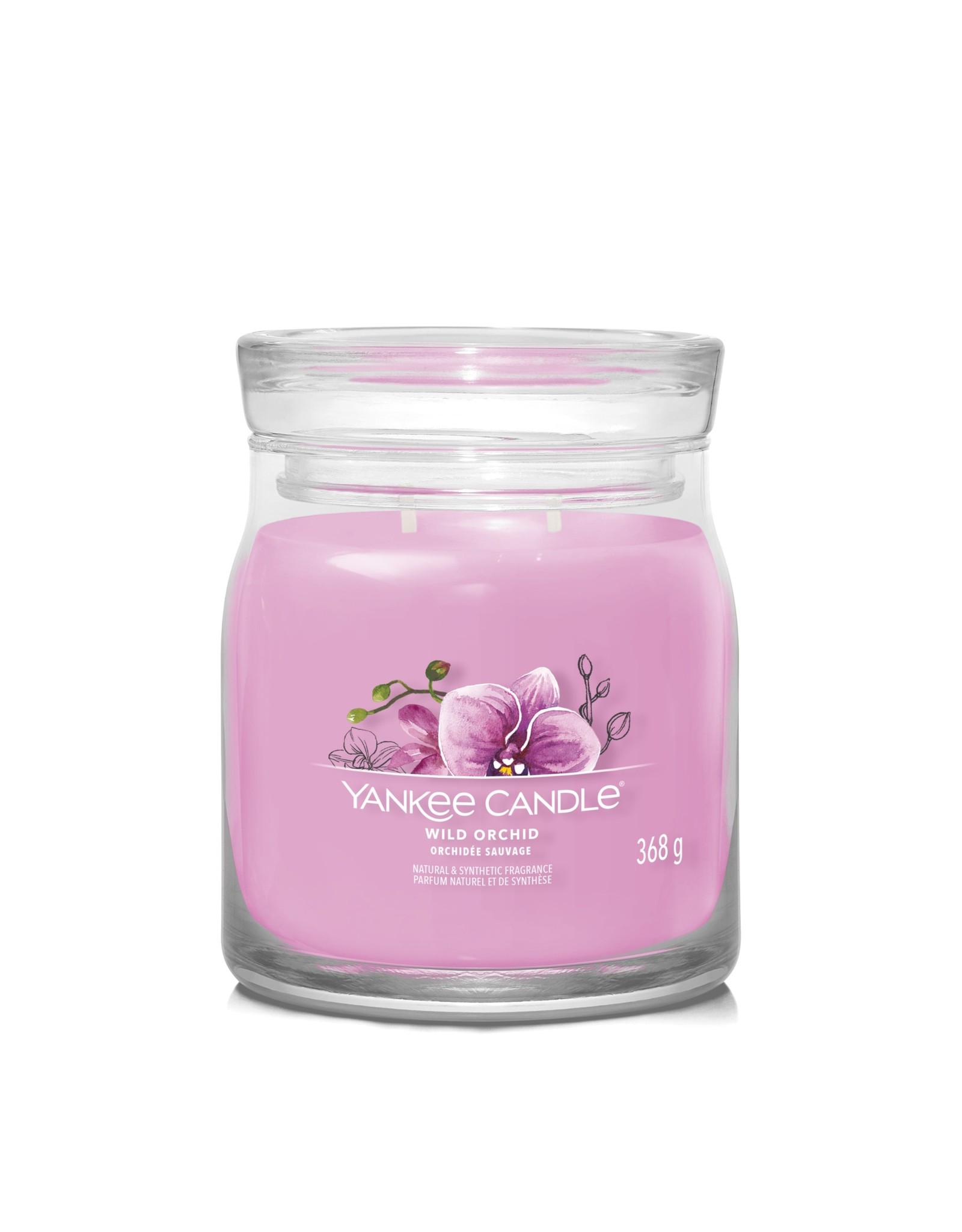 Yankee Candle Wild Orchid - Signature Medium Jar