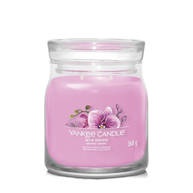 Yankee Candle Wild Orchid - Signature Medium Jar