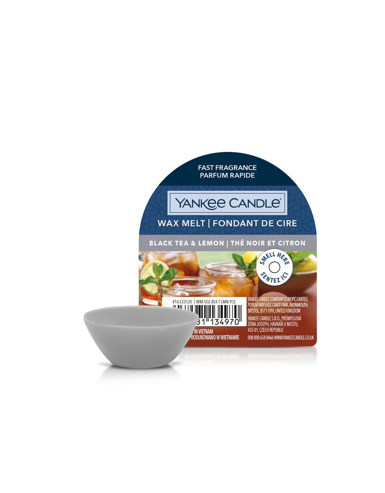 Yankee Candle Black Tea & Lemon - Wax Melt