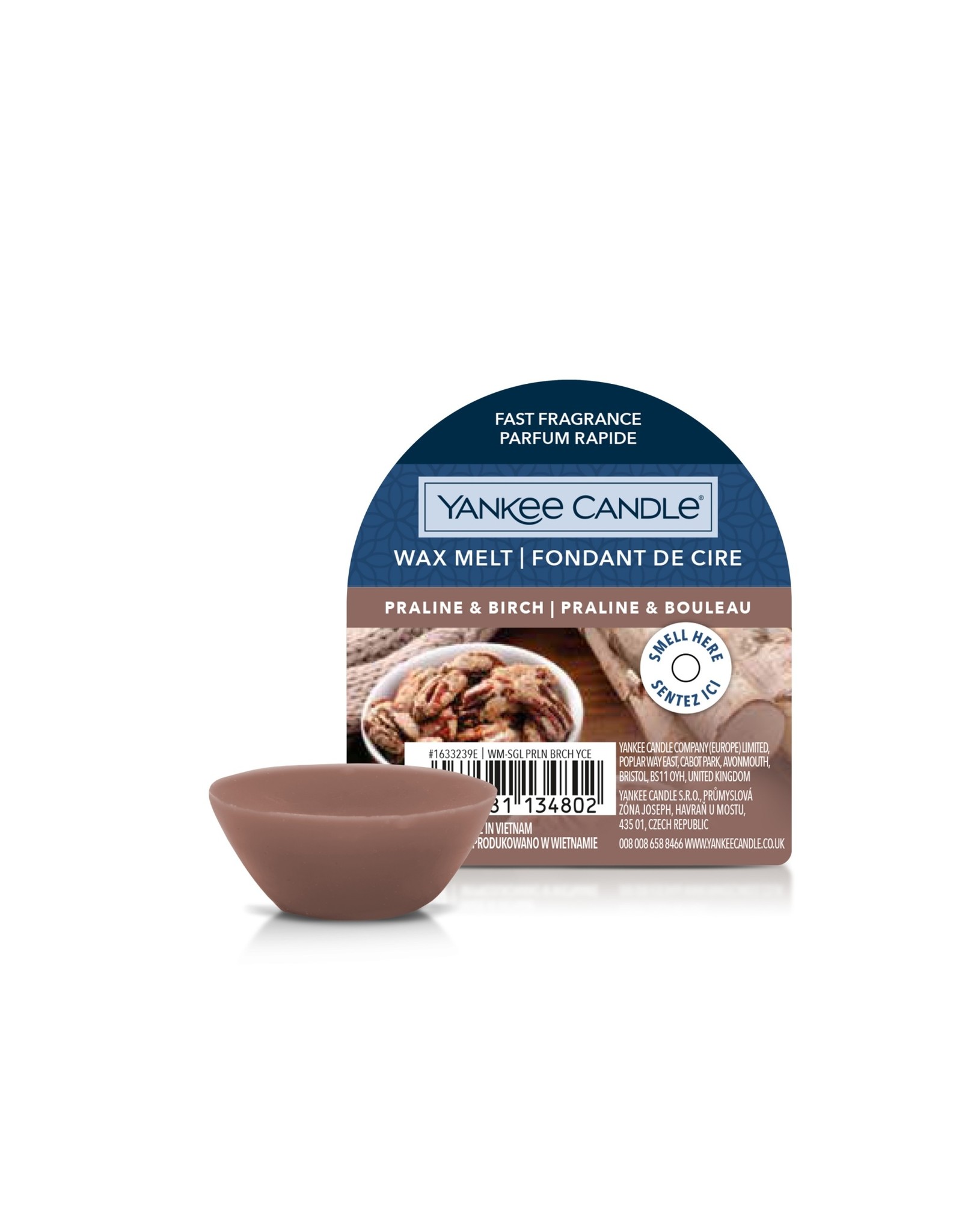 Yankee Candle Praline & Birch - Wax Melt