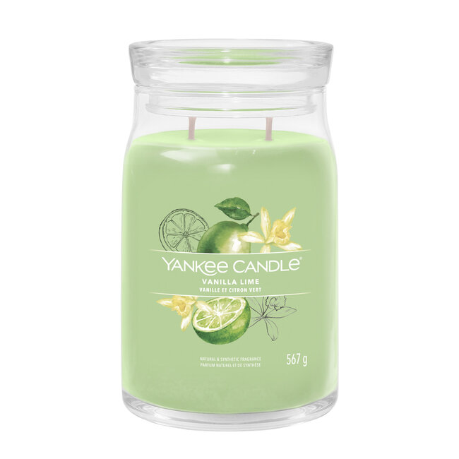 Yankee Candle Vanilla Lime - Signature Large Jar