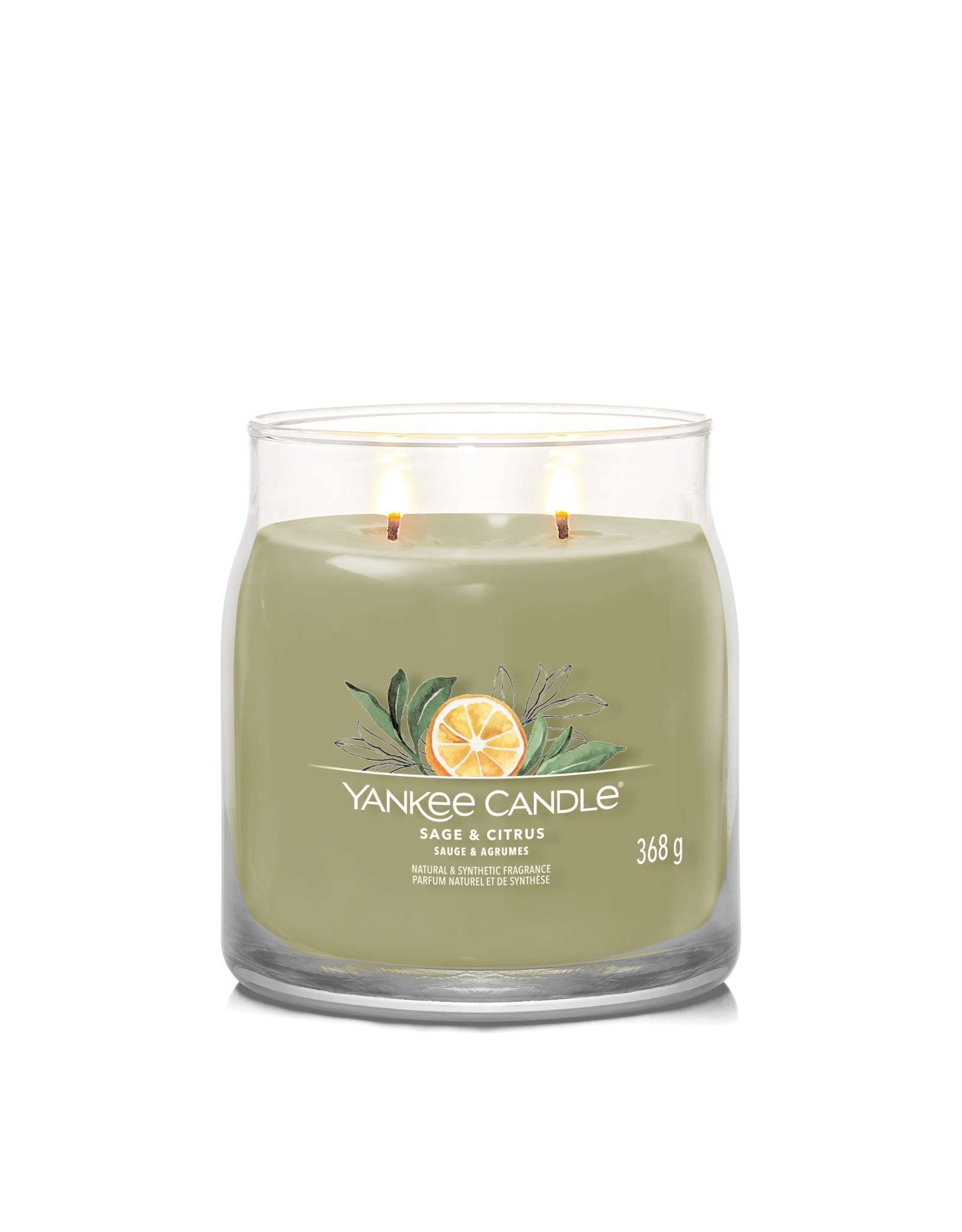 Yankee Candle Sage & Citrus - Signature Medium Jar