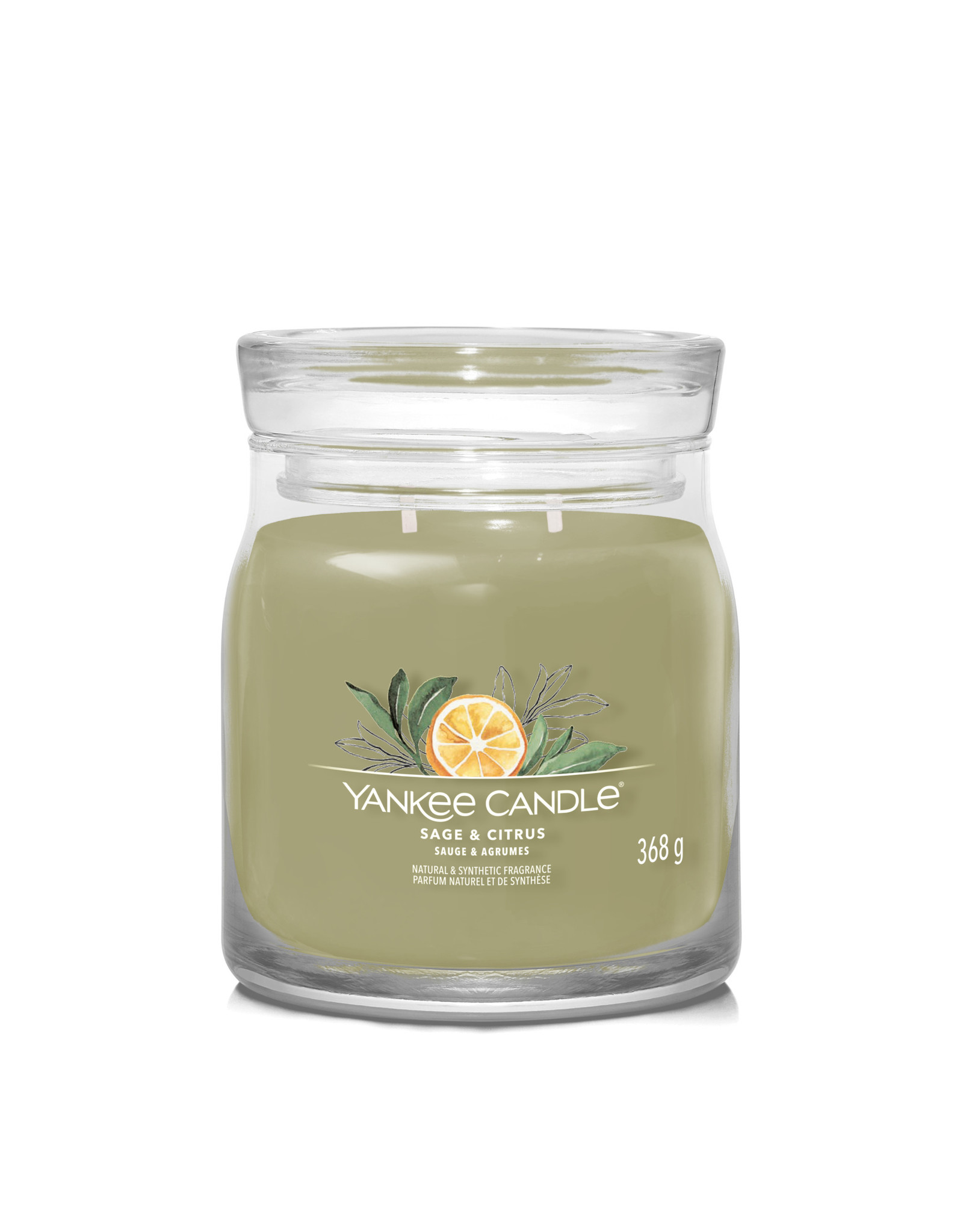 Yankee Candle Sage & Citrus - Signature Medium Jar