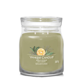 Yankee Candle Sage & Citrus - Signature Medium Jar