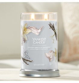 Yankee Candle Smoked Vanilla & Cashmere -  Signature Large Tumbler