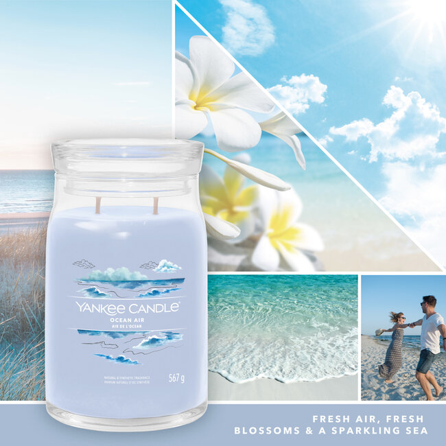 Yankee Candle Ocean Air - Signature Large Jar