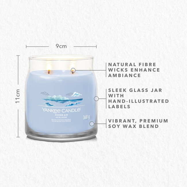 Yankee Candle Ocean Air - Signature Medium Jar