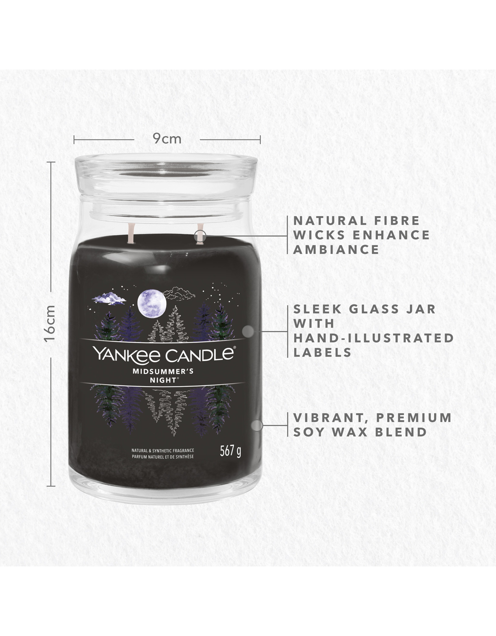 Yankee Candle Midsummer's Night Signature Large Jar Bizou Bizou