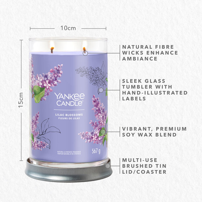 Yankee Candle Lilac Blossoms - Signature Large Tumbler