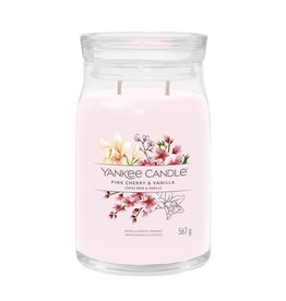 Yankee Candle Pink Cherry & Vanilla - Signature Large Jar