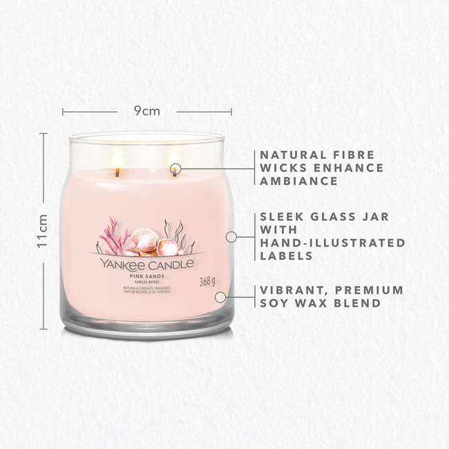 Yankee Candle Pink Sands - Signature Medium Jar