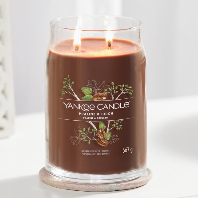 Yankee Candle Praline & Birch - Signature Large Jar
