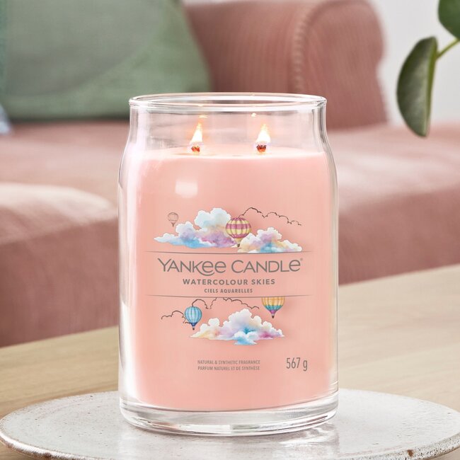 Yankee Candle Watercolour Skies - Signature Large Jar