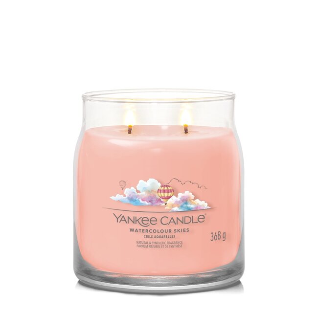 Yankee Candle Watercolour Skies - Signature Medium Jar
