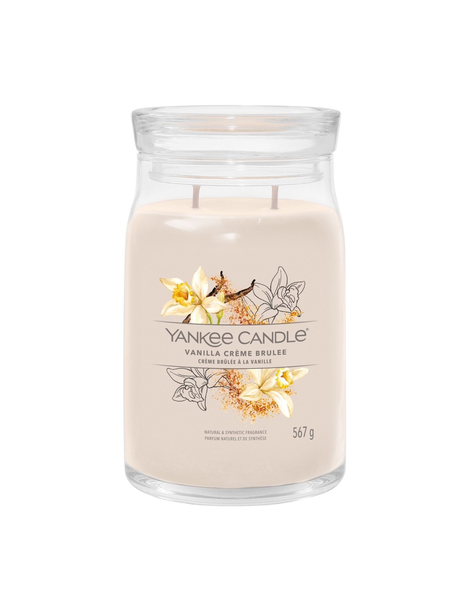 Yankee Candle Vanilla Crème Brûlée - Signature Large Jar