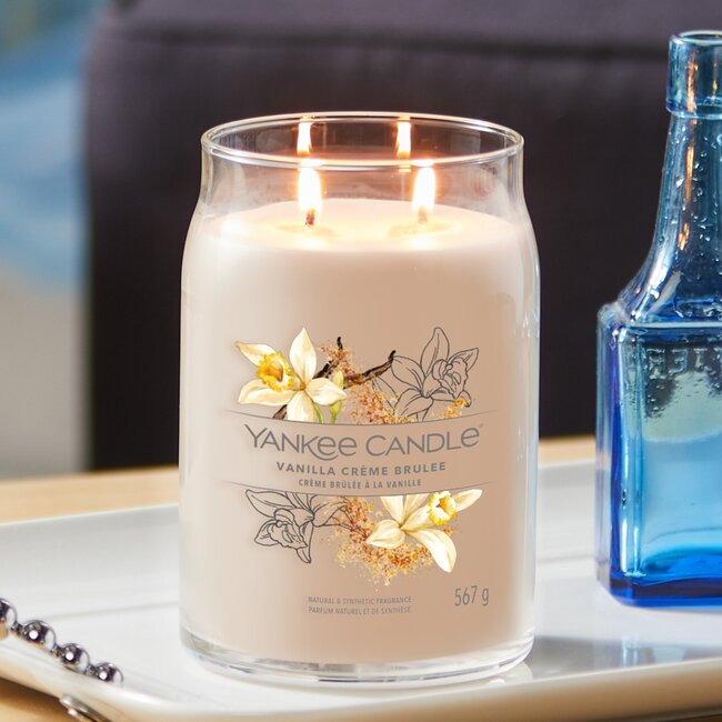 Yankee Candle Vanilla Crème Brûlée - Signature Large Jar