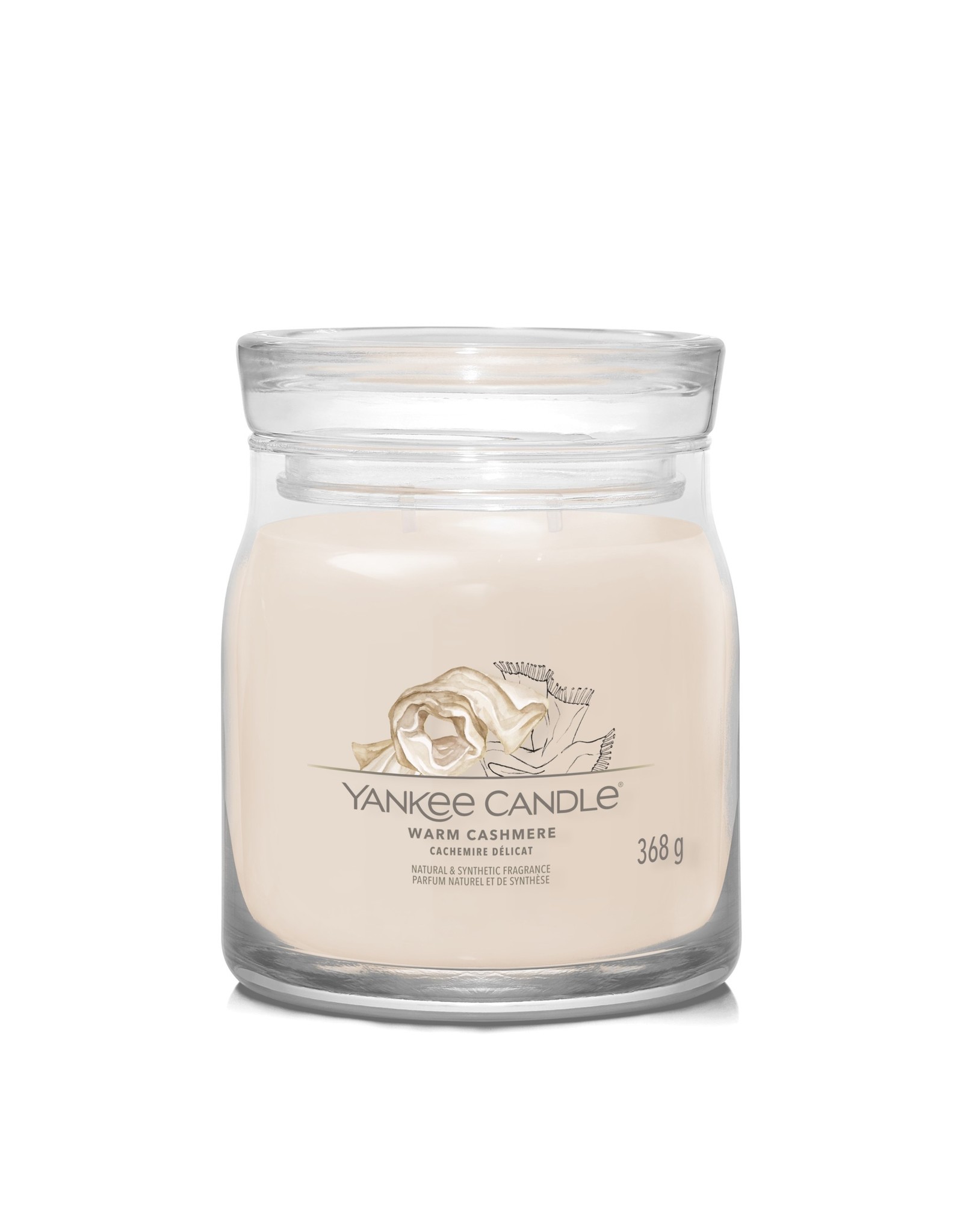 Yankee Candle Warm Cashmere - Signature Medium Jar