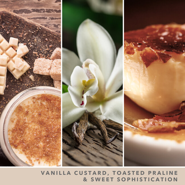 Yankee Candle Vanilla Crème Brûlée - Signature Large Jar