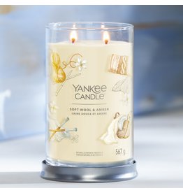 Yankee Candle Soft Wool & Amber -  Signature Large Tumbler