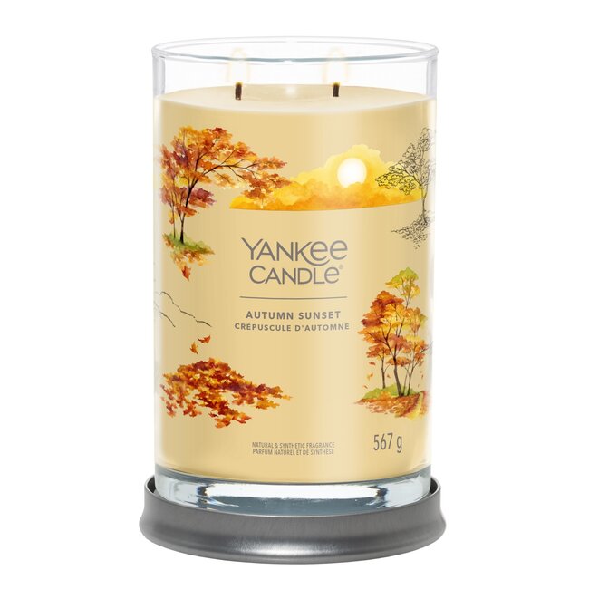 Yankee Candle Autumn Sunset -  Signature Large Tumbler