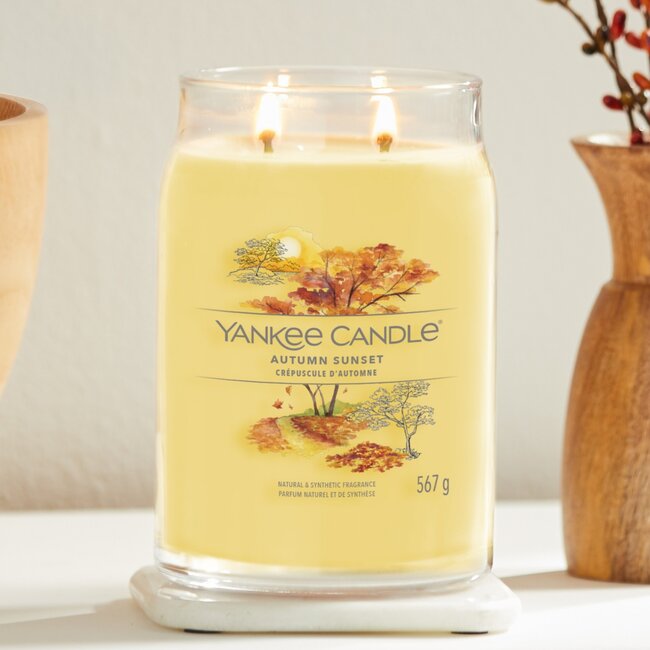 Yankee Candle Autumn Sunset - Signature Large Jar