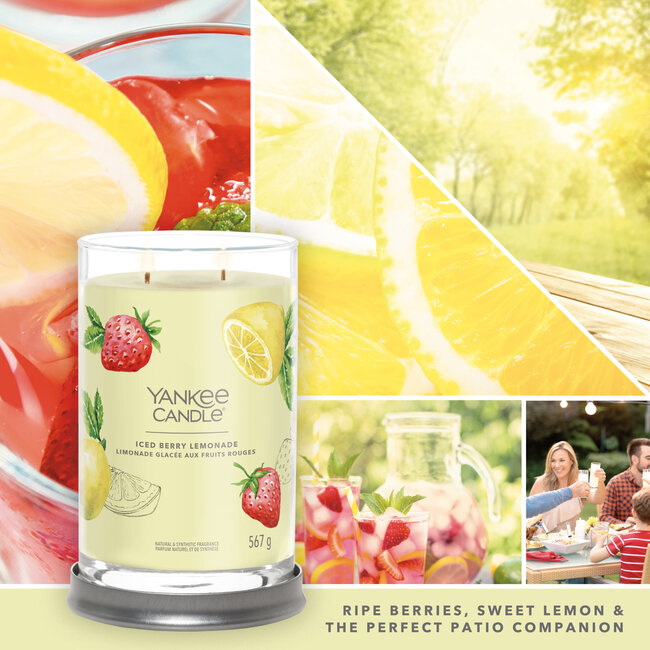 Yankee Candle Iced Berry Lemonade -  Signature Large Tumbler