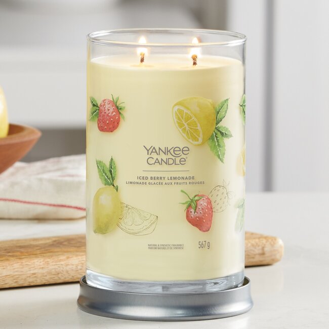 Yankee Candle Iced Berry Lemonade -  Signature Large Tumbler