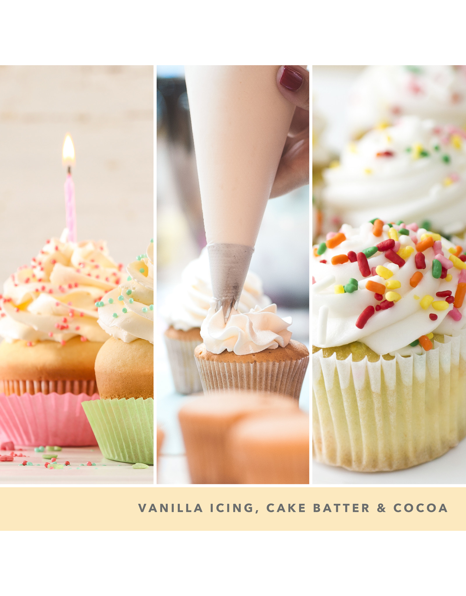 Yankee Candle Vanilla Cupcake - Signature Medium Jar