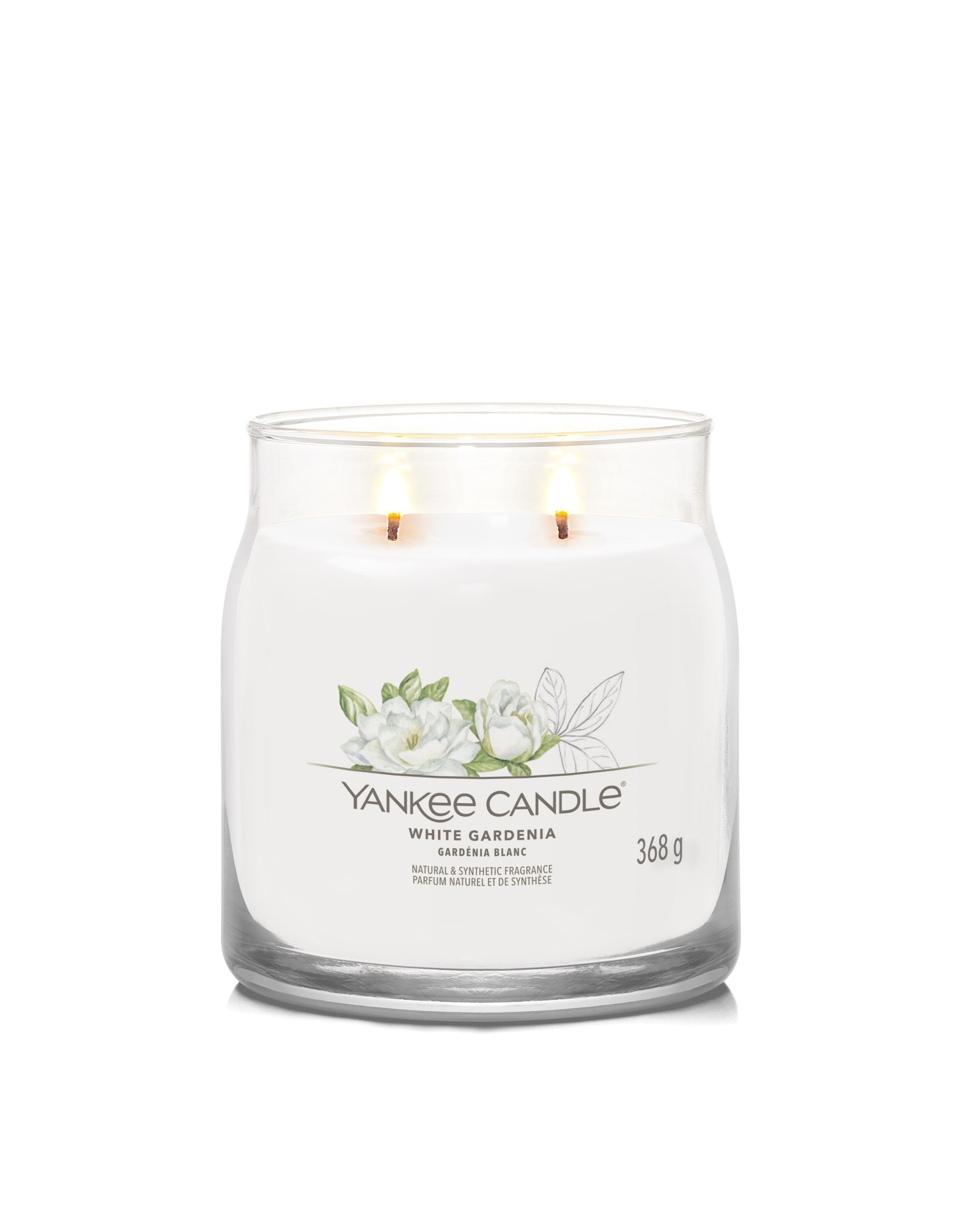 Yankee Candle White Gardenia - Signature Medium Jar