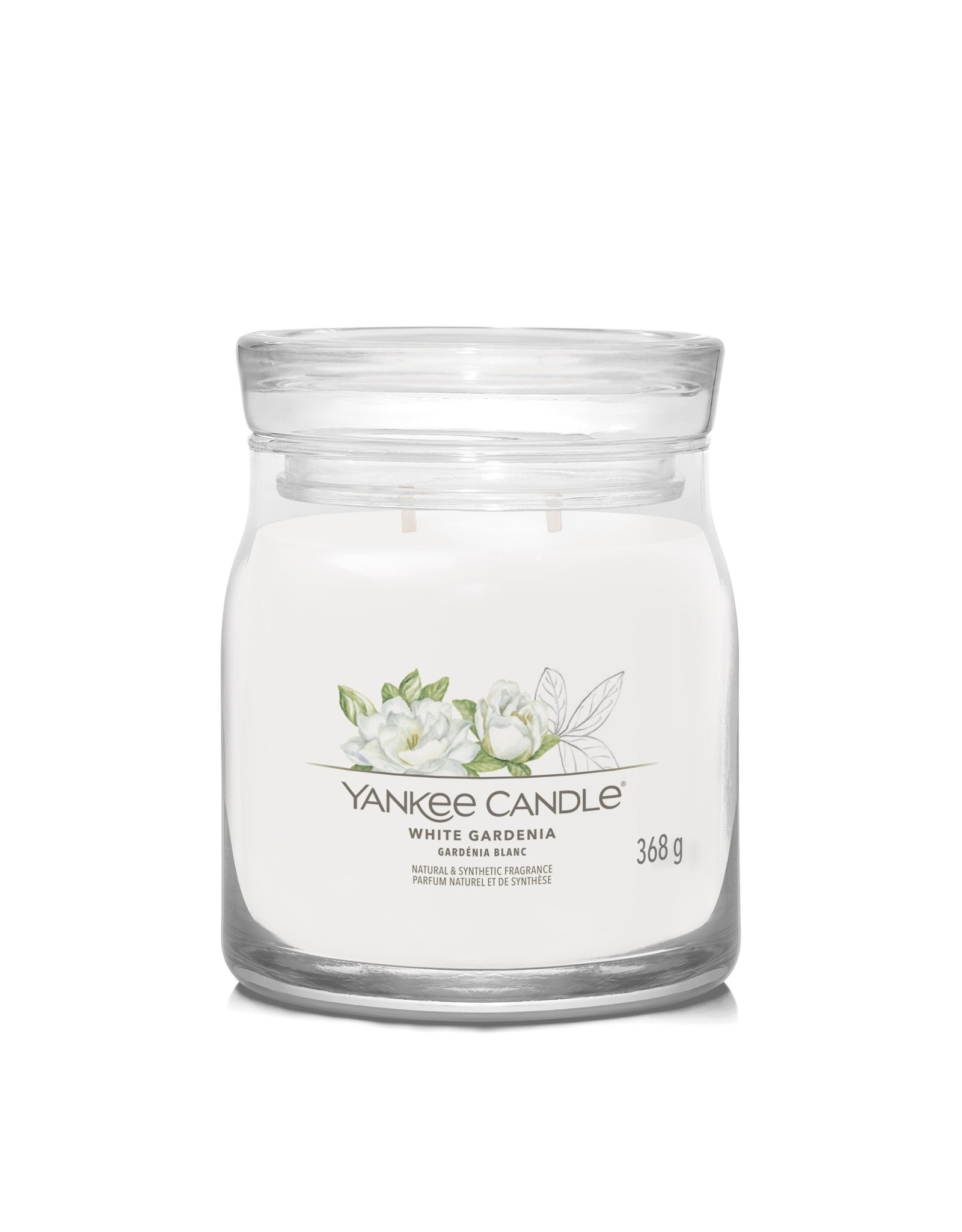 Yankee Candle White Gardenia - Signature Medium Jar