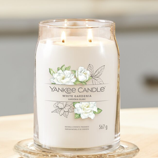 Yankee Candle White Gardenia - Signature Large Jar