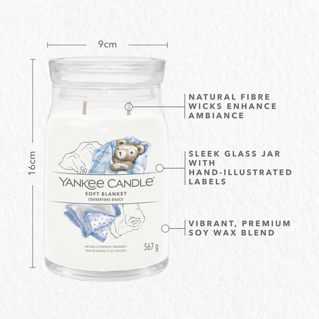 Yankee Candle Soft Blanket - Signature Large Jar