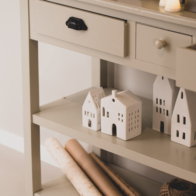 Räder Theelichthouder Huisje - Round Door