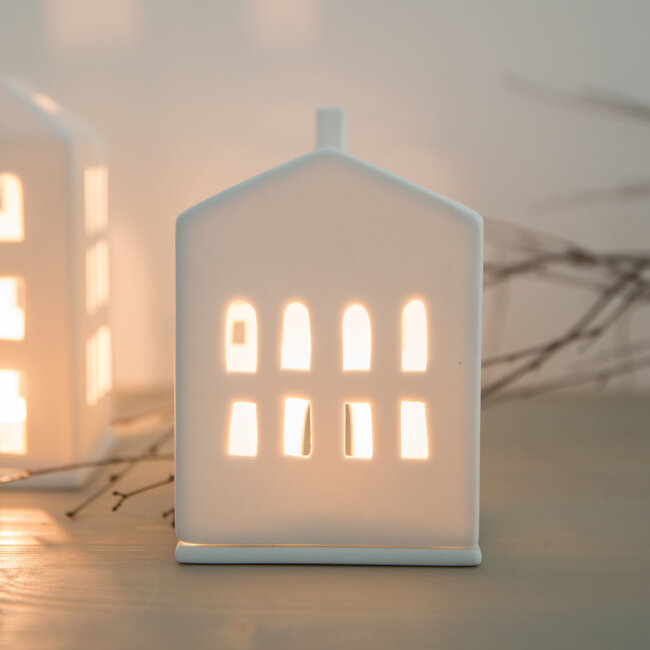 Räder Theelichthouder Huisje - Round Door