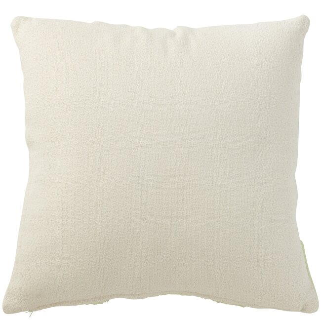 J-Line Kussen - Geo Lichtgroen