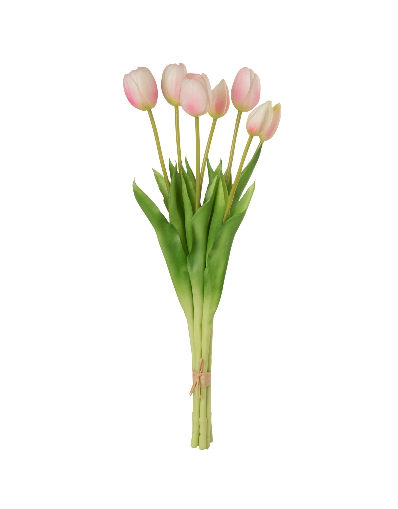 J-Line Boeket - Tulpen 7stuks - Roze Large