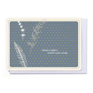 Enfant Terrible Wenskaart - Omdat er Liefde is, bestaat er geen voorbij