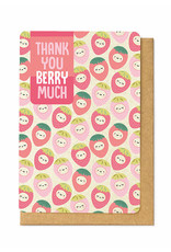 Enfant Terrible Wenskaart - Thank You Berry Much