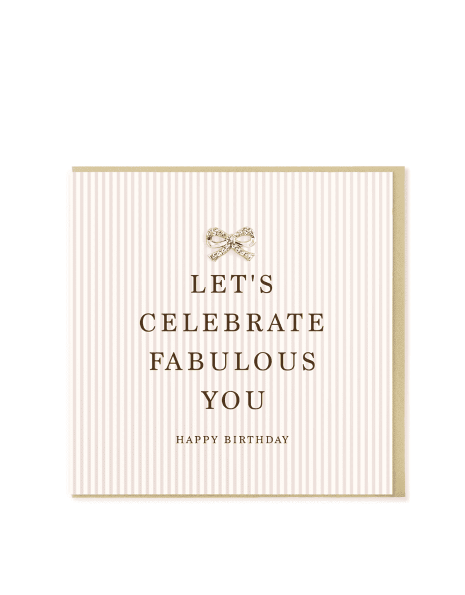 Hearts Design Wenskaart - Let's Celebrate Fabulous You